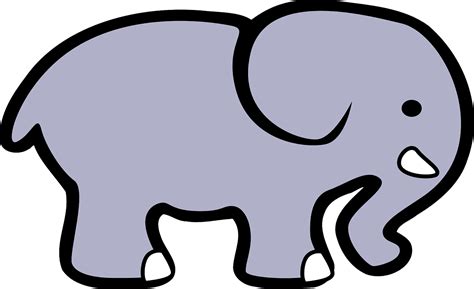 Elephant Africa Cartoon Free Vector Graphic On Pixabay