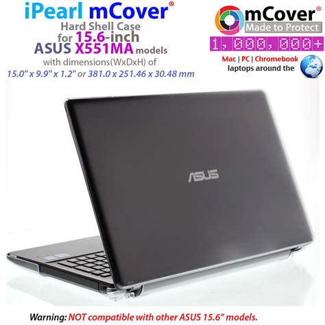 Ipearl Mcover® Hard Shell Case For 156 Asus X551ma Series Laptop Ebay