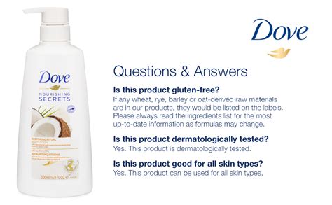 Dove Nourishing Secrets Restoring Body Lotion Dry Skin Relief For Women With Coconut Oil And