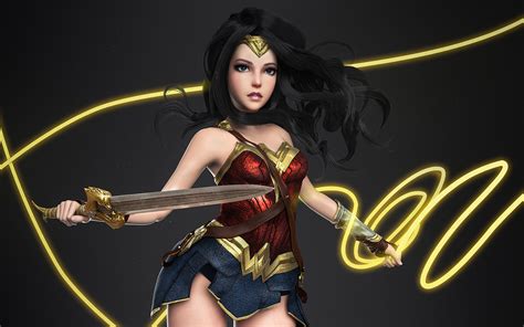 1680x1050 Wonder Woman Digital Artwork 3d 1680x1050 Resolution Hd 4k