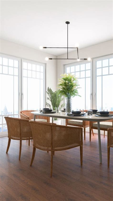 Coastal Modern Dining Room Design The Bold Corner Bay Area Interior