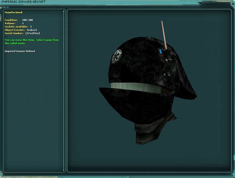 Imperial Gunner Helmet Swg Wiki Fandom