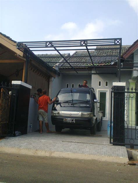 Dimana atap jenis ini tengah populer belakangan ini di berbagai daerah terutama di perkotaan. canopi minimalis.... harga 450.000/m2 | Bangunan, Kanopi ...