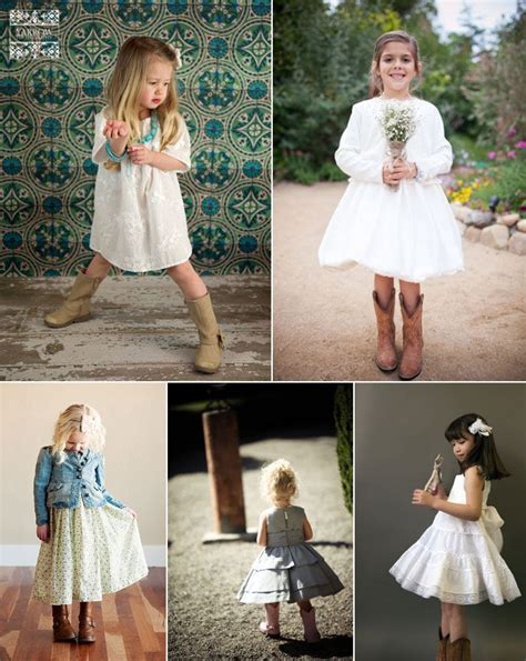 Bohocountry Style Flower Girls Cute Outfits And Hair