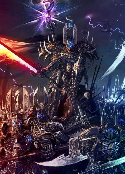 Champions Of Tzeentch Warhammer Fantasy Fantasy Art Warhammer 40k
