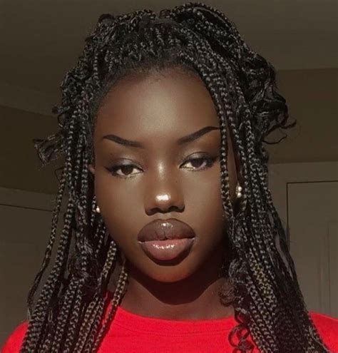 pin by olajuwon patterson on reference beautiful dark skin dark skin beauty goddess hairstyles