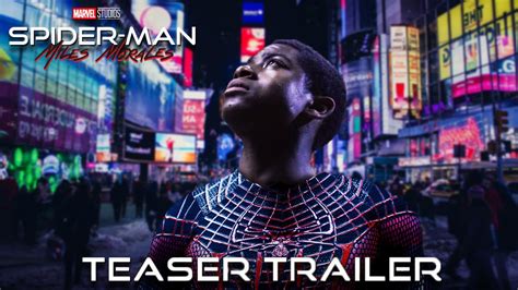 Spider Man Miles Morales 2022 Movie Teaser Trailer Rj Cyler