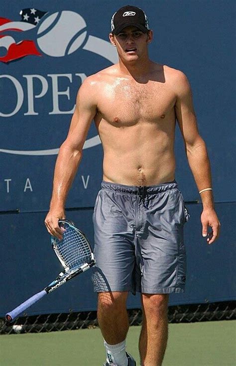 hot and sweaty andy andy roddick shirtless tennis players