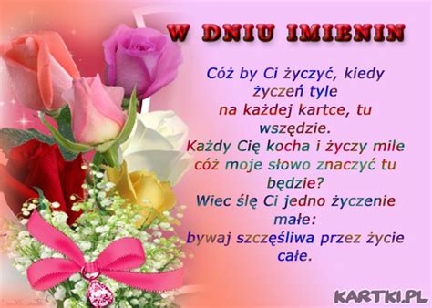 Życzenia na urodziny dla taty. W Dniu Imienin - KARTKI.pl