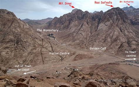 The Usual Route To Mt Sinai Gebel Musa Night Or Day Mount Sinai