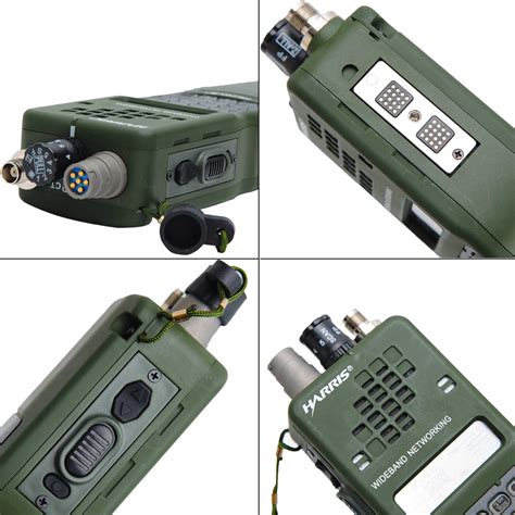 tca an prc 152a uv 10w ipx7 tactical cs vhf uhf dual band military walkie talkie sister tri