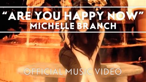 How many times has this happened to you: Michelle Branch - Are You Happy Now [Official Music Video ...
