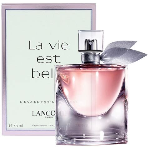 Top notes are raspberry, pink pepper and bergamot; Lancôme La Vie Est Belle Eau De Parfum Femmes - SHOUET PARIS