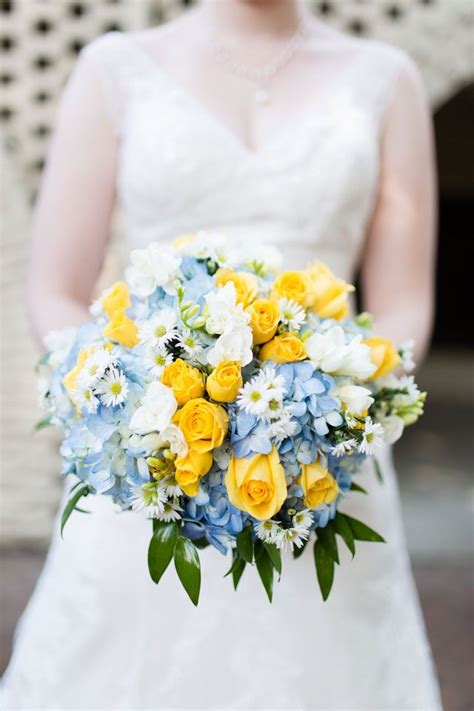 Blue And Yellow Lovebird Wedding Nearly Newlywed Blog Wedding Blog