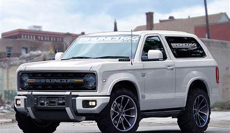 New Ford Bronco Renderings Surface