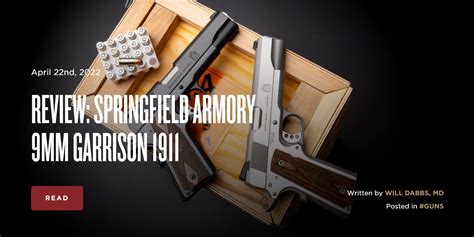 Review Springfield Armory 9mm Garrison 1911 The Armory Life Forum