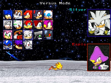 Sonic Fighting Remix Unlimited Match Work In Progress Fgx Insider