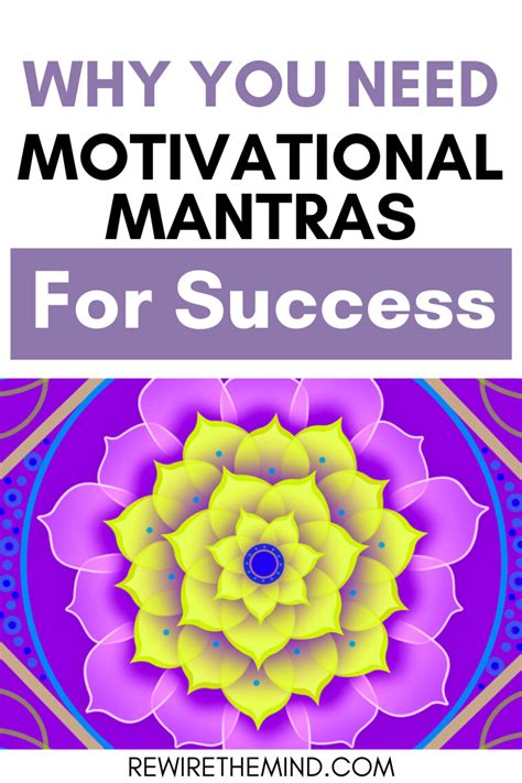 Motivational Mantras For Success Rewire The Mind Online Therapy