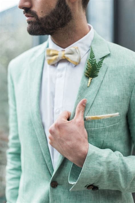 Intimate Italian Garden Wedding Inspiration Green Wedding Suit Vintage Wedding Suits Wedding