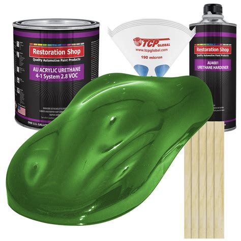 Restoration Shop Gasser Green Metallic Acrylic Urethane Auto Paint