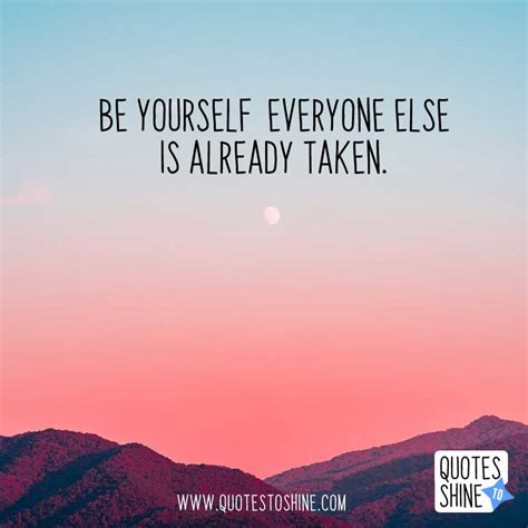 Inspiring Quotes About Being Yourself And Loving Yourself