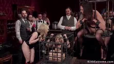 Caged Sexy Slaves In Bdsm Torment Orgy Xxxbunker Porn Tube