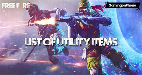 The reason for garena free fire's increasing popularity is it's compatibility with low end devices just as. Free Fire: List of all the available utility items ...