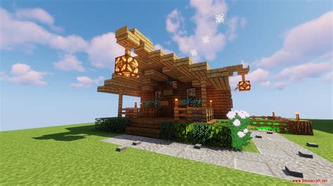 This minecraft house may look a bit excessive for a beginner, but the tutorial shows that it is quite easy. Giant House Map 1.13.2 for Minecraft - 9Minecraft.Net