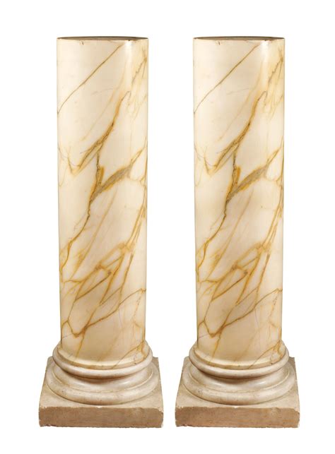 Calcutta Gold Marble Columns 7 Feet Rs 25000 Piece Makrana Marbles