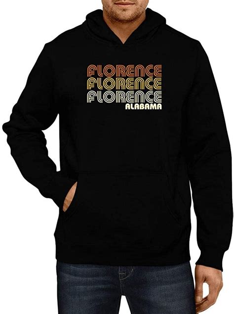 Idakoos Florence Retro Color Hoodie Black Uk Fashion