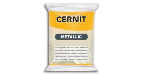 Cernit Polymer Clay Metallic Yellow 56gm Cernit Clay Over The
