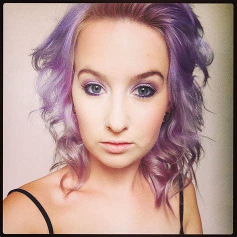 Purple Makeup Purple Hair Purple Hair Hair Dos Purple Makeup
