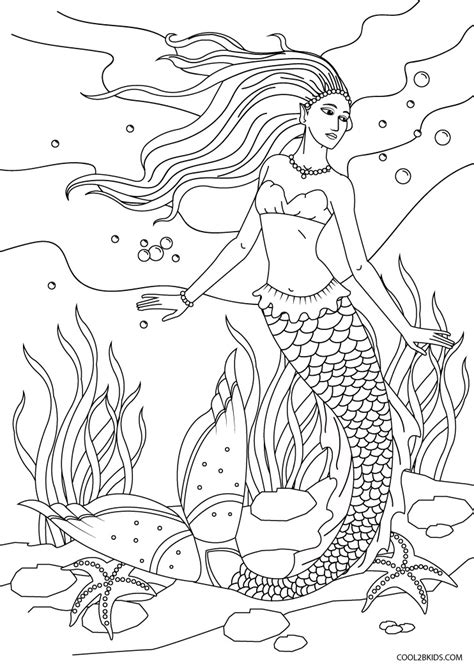 Welcome To Dover Publications Ch Magnificent Mermaids Mermaid Coloring