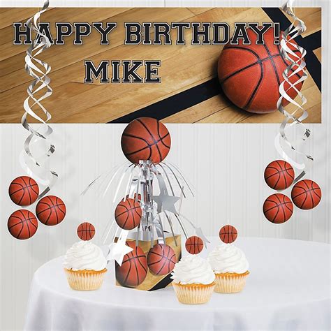 Creative Converting Basketball Party Supplies Kit Multi In 2020