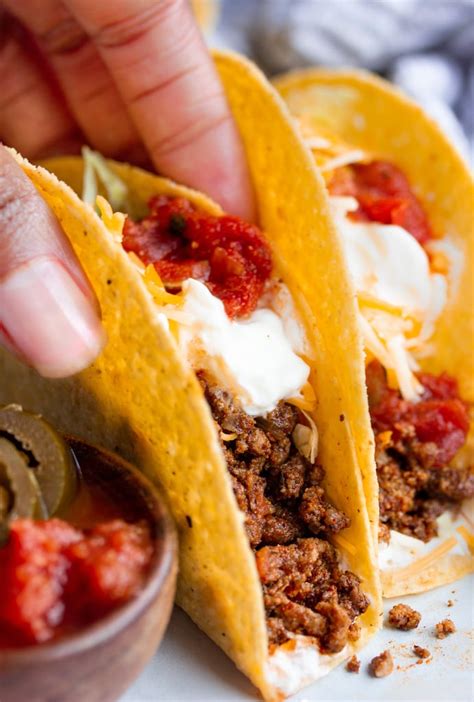 The Best Ever Classic Ground Beef Tacos Recipe Whisk It Real Gud