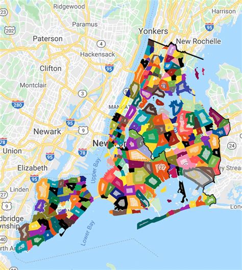 A Reddit User Made A Definitive Map Of New Yorks Neighborhoods