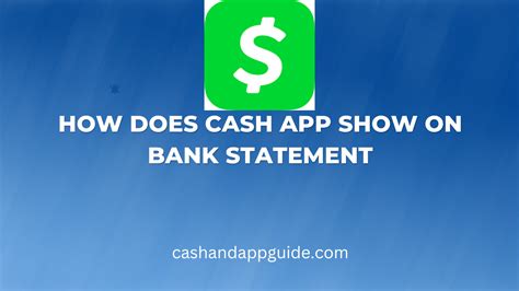 How Does Cash App Show On Bank Statement Mybankgeek