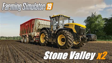 Farming Simulator 19 On Stone Valley X2 Pc Mp Server Youtube