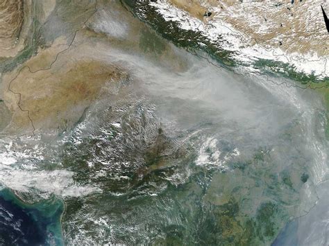 Nasa Images Show Polluted Skies Set To Engulf North India Soon