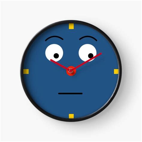 dont hug me im scared tony the talking clock clock for sale by elvintre redbubble