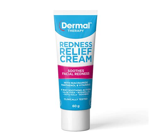Redness Relief Cream How To Manage Facial Redness Dermal Therapy
