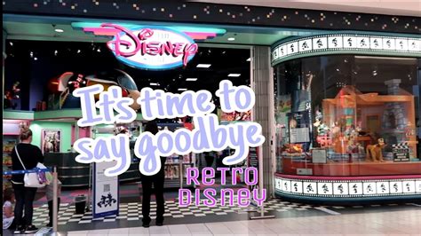 Retro Disney Store Closure Youtube