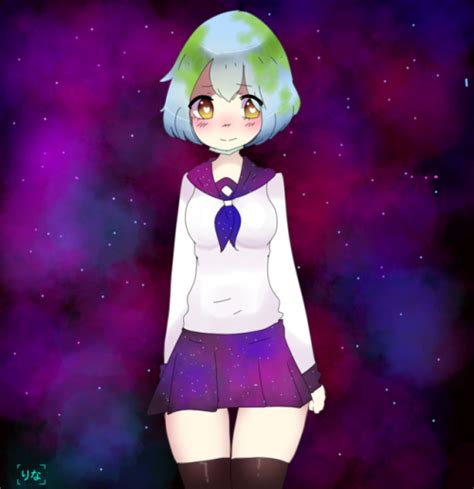 Earth Chan By Rena Mari Rsolarsysgals