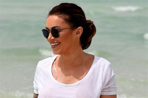 Topless Beach Tease As Gemma Massey Top Soaks See Through Daily Star