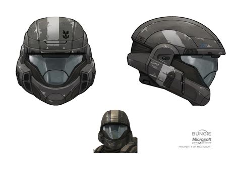 Isaac Hannaford Halo Reach Multiplayer Helmets