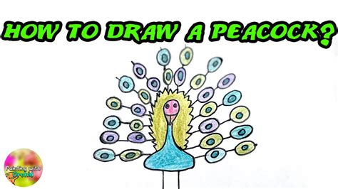 How To Draw A Peacock 🦚 Làm Thế Nào để Vẽ Một Con Công¿cómo Dibujar Un Pavo Real Youtube