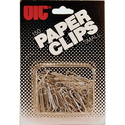 Officemate Oic Small Size Paper Clips Silver In Pack Walmart Com