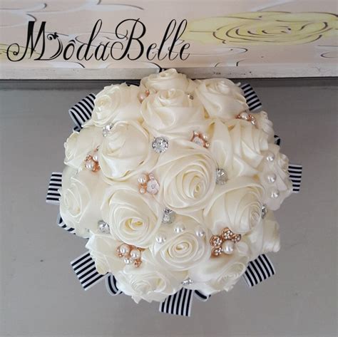 Modabelle Beige Crystal Bridal Bouquet Bouquet Mariage Wedding Bouquet