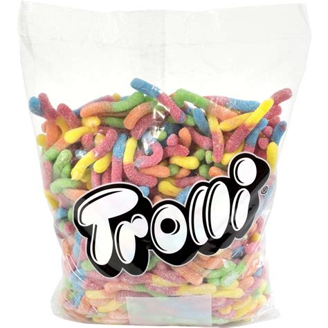 Trolli Sour Brite Crawlers Gummi Candy 5 Lbs