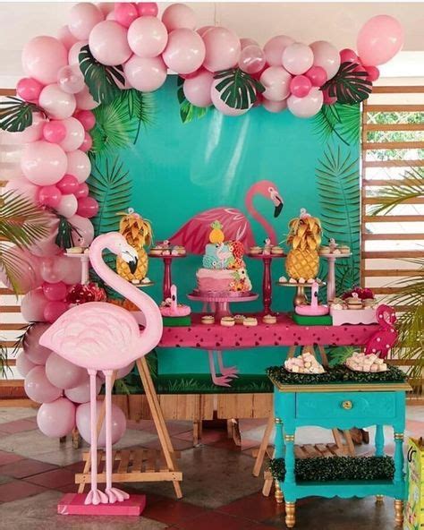 Flamingo Theme Party Inspiration And Decor Shared By Party Planners